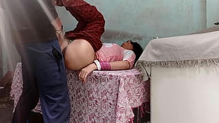 Indian villager couple desi sex with hindi audio